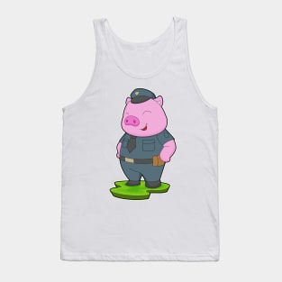 Pig Cop Police Tank Top